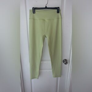 Aura Active • Green Ribbed Legging